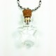 Mini Bottle Charm Kit Necklace (Star) 18 inch