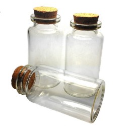 Moxx Cork Top Glass Bottle 2.25 Inch