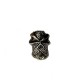 Moxx 5 Metal Skull Beads for Paracord Projects (Ninja)