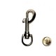 Moxx Swivel Eye Bolt Snap Hook Nickel Plated (3 Inches X 0.8 Inch) 3-pack