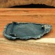 Studio Southwest Native Obsidian Arrowhead Shape Art Sterling Silver Belt Buckle