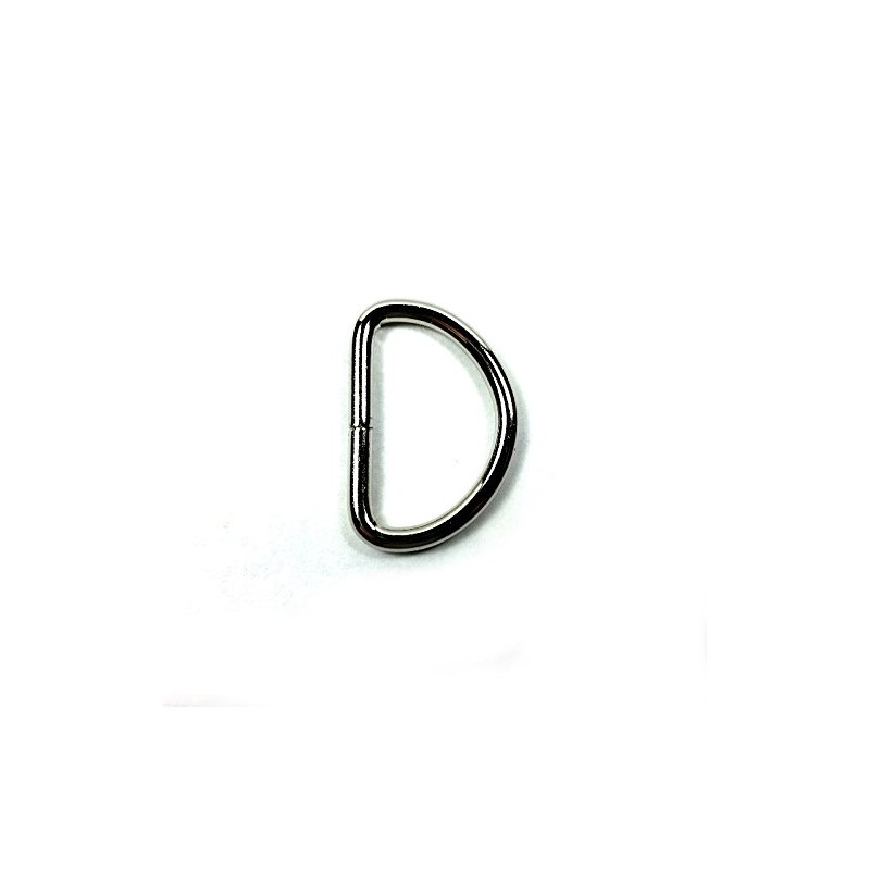 1 Inch Squared Metal D-Ring